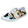 thumbnail image 1 of Kcodviy Chaussures pour Femmes à Fleurs Décontractées Chaussures de Travail pour Femmes Chaussures à Enfiler Semelles Plates Souples Chaussures Plates Décontractées pour Femmes Semelles Confortables Chaussures Décontractées, 1 of 8