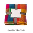 thumbnail image 3 of Affordablo Anti-Static Fuzzy Soft Blanket Microfiber Coral Wool Blanket Thickened Double Layer Lamb Wool Blanket Sherpas Blanket Nap Blanket Fleece Throw Blanket for Couch, 3 of 8