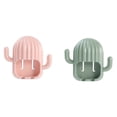 thumbnail image 1 of Back to School! mtvxesu Over the Toilet Storage Shelf, Toothbrush Toothbrush Rack Free Perforation Wall Hanging Cactus Suction Wall Hanging Small Storage Shelf Shelf Storage Sale, 1 of 2
