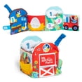 thumbnail image 1 of Ms. Rachel Official Sensory Learning Plush Farm Toy, Foldable Baby Book for Babies Ages 3 Months to 18 Months, 1 of 10