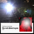 thumbnail image 3 of 1000000 Lumens Super-Bright LED Tactical Flashlight Rechargeable COB Work Light, 3 of 7