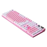 Gaming Keyboard Mechanical Gaming Keyboard Usb Wired Floating Keyboard Ergonomic Water Mechanical Feeling Keyboard -Slim Led Backlit Keyboard for Desktop Rgb Gaming Keyboard
