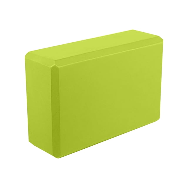 High Density EVA Yoga Brick Extra Firm Weighted Exercise Block for Enhanced Dance Stretching and Yoga Pose Support