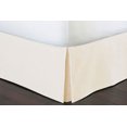 thumbnail image 1 of PLAIN COTTON IVORY BEDSKIRT TWIN SIZE, 1 of 1