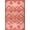 Salmon Red, variant on LaDole Rugs Outdoor Indoor Area Rug | Durable Soft Geometric Modern Carpet Mat For for Patio, Balcony, Bedroom, Living Room, Kitchen, Dining, Entrance, and Hallway