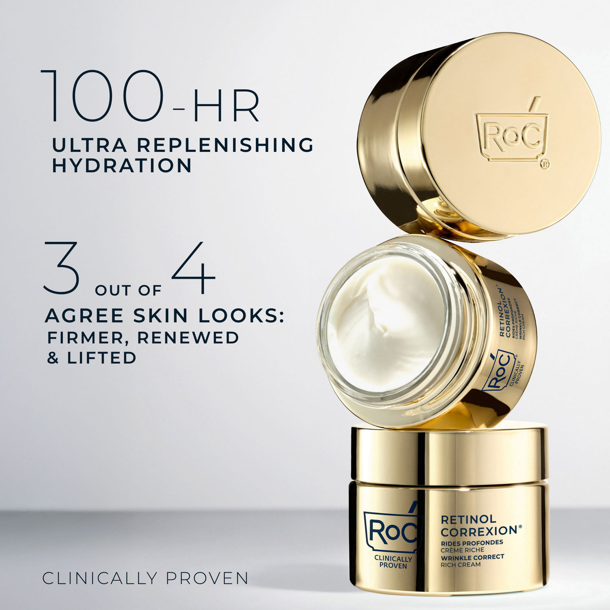 RoC Soins de la Peau - Retinol Correxion® Crème Riche Anti-Rides Profondes