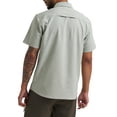 thumbnail image 4 of Wrangler® Men's Outdoor Shirt, Short Sleeve, Grey, 4 of 8