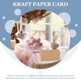 thumbnail image 4 of MIANGASTORE 35PCS Desktop Name Display Business Name Greeting Office Folded Name Blank Paper Desktop Adornment, 4 of 6