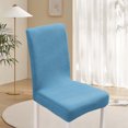 thumbnail image 4 of SLYNSHome Clearance Stretch Chair Covers for Dining Room Parsons Chair Slipcover Soft Removable Washable Chair Cover for Restaurant,Kitchen - Sky Blue, 4 of 8