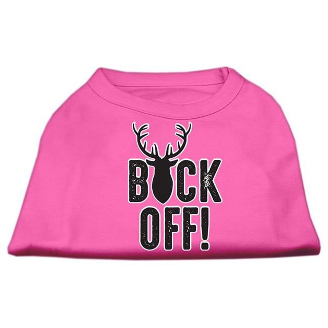Chemise pour Chien à Imprimé Sérigraphiée Buck Rose Vif XS (8)