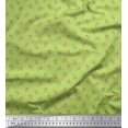 thumbnail image 1 of Soimoi Modal Satin Fabric Swirl,Triangle & Floral Artistic Printed Fabric 1 Yard 42 Inch Wide, 1 of 3