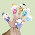 thumbnail image 3 of Langgg Marionnette Familiale pour 6 Personnes, Ensemble de Jouets Marionnette à Doigt, 3 of 6