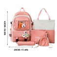 thumbnail image 3 of EGNMCR Elementary School Backpack Large Capacity Messenger Bag Beam Bag Pencil Case School Bag Handbag Sportbag Backpack, 3 of 3