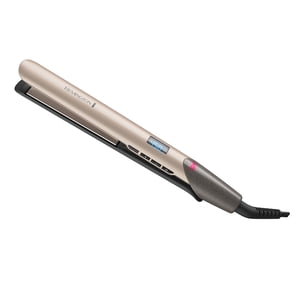 Remington Pro Technologie de soins de couleur professionnel 1" Lève-cheveux en céramique plat en fer, Champagne