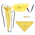 thumbnail image 3 of Saxophone Sax Cleaning Care Kit 3pcs Cleaning Cloth + Mouthpiece, 3 of 8