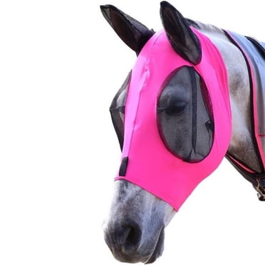 Canada Day Kcavykas Savings on Pets, Toys & Kids Games,Horse Repellent Mask with Detachable Breathable Mesh Horse Eye Shield