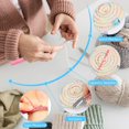 thumbnail image 3 of EASTIN Crochet Kit for Beginners  105PCS Crochet Starter Kit with 18 Colors Crochet Yarn  Double-Layer Crochet Set Beginner Crochet Kit for Kids/Adults  Professional Storage Bag, 3 of 7