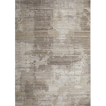 Rug Ease Romy Brown 5' x 7' Area Rug