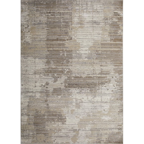 Rug Ease Romy Brown 5' x 7' Area Rug