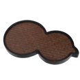 thumbnail image 4 of Mat Surface Bamboo Small Tea Tray Tea Plate for Teawares Teaset Saucers Tea CeremonyGourd, 4 of 14