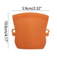 thumbnail image 1 of Sacs de Rangement Alimentaires en Silicone Réutilisables Sac de Rangement en Silicone Sac Scellé pour Collations pour Enfants Sac de Conservation pour Légumes Fruits Lait Sac de Chauffage pour Congélateur Sacs en Silicone Rangement Réutilisable, 1 of 2