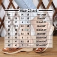 thumbnail image 3 of Wedge Sandals for Womens Slide Sandals Double Straps Flower Decor Rhinestone Open Toe High Heel Non Slip Summer Sandals Black, 3 of 7