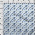 thumbnail image 3 of oneOone Silk Tabby Light Blue2 Fabric Abstract Floral Dress Material Fabric Print Fabric By The Yard 42 Inch Wide, 3 of 4