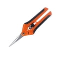 thumbnail image 1 of Garden Shears, Reduce Fatigue Pruners Stainless Steel Easy Operation Safe Secure  For Garden For Home Green,Orange, 1 of 8