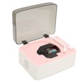 thumbnail image 3 of DEWIN Lecteur CD Mini Multifonction Vintage Haut-Parleur Bluetooth Lecteur de Musique CD pour la Maison Rose, 3 of 14