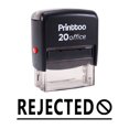 thumbnail image 1 of Printtoo REJECTED Self Inking Rubber Stamp Office Stationary Stamp-Black, 1 of 2
