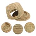 thumbnail image 3 of MOVTOTOP 1Pcs Grass Woven Nest Rabbit Grass House Hiding Spot For Pet Owners, 3 of 6