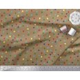 thumbnail image 3 of Soimoi Rayon Fabric Dot & Triangle Geometric Printed Fabric 1 Yard 42 Inch Wide, 3 of 3