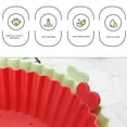 thumbnail image 4 of TIMIFIS Air Silicone Pots en pour Friteuse à, Panier en Silicone pour Friteuse à Air Chaud, Accessoires de Four pour Friteuses à Air Sûrs pour les Aliments, Remplacement du Papier Parchemin, Doublure Réutilisable en Silicone pour Friteuse à Air s'Adapte à la Friteuse à Air, 4 of 4