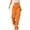 Orange, variant on LOVZFMLL Cargo Pants for Women Baggy High Waisted Straight Wide Leg Casual Long Pants Streetwear Trousers with Pockets