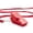 Red, variant on GOGO 10 Pcs Sport Referee Classic Whistle Plastic Pea-Less security Whistle, 3 Colors Available-Red