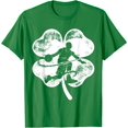 thumbnail image 1 of T-Shirt de Basketball Trèfle de la Saint-Patrick pour Garçons - Blanc - S, 1 of 4