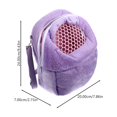 thumbnail image 2 of Raindrops Sky Blue Pet Carry Backpack with Mesh Design for Safe Comfortable Pet Travel, 2 of 8