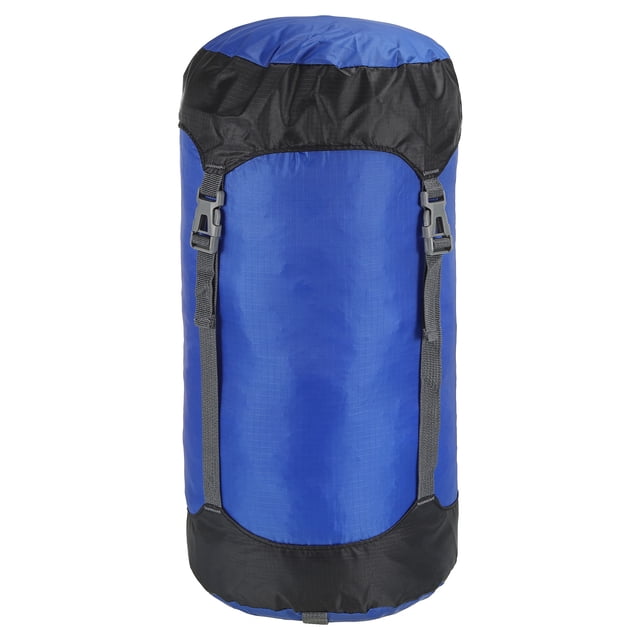 Unique Bargains Sac de Compression, Sac de Couchage Imperméable Taille m 15L, Bleu