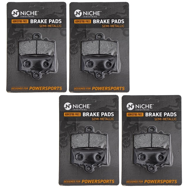 Niche Front Brake Pad Set for KTM 390 Duke Semi-Metallic 4 Pack 519-KPA2478D