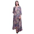 thumbnail image 1 of Bimba Kaftan de Plage Floral, Paréo de Bikini, Robe Maxi pour Femmes, Long Caftan-S-L, 1 of 5
