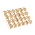 thumbnail image 2 of ZheElen 24piece Easy To Remove Vintage Corner Kraft Stickers Durability Wide Application yellow, 2 of 6