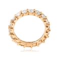 thumbnail image 2 of 3 1/2 ct Diamond Eternity Ring 14k Yellow Gold, 2 of 2