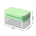 thumbnail image 3 of Ice Ball Mold,Ice Block Mold Ice Block Tray, 28 Press-Type Ice Trays, Homemade Ice Ball Chilly Ice Block Molds, Easy Press Out Pattern Flexible Ice Block Molds, Suitable for Freezers, Easy, 3 of 9