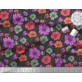 thumbnail image 3 of Soimoi Rayon Fabric Artistic Floral Printed Fabric 1 Yard 42 Inch Wide, 3 of 3