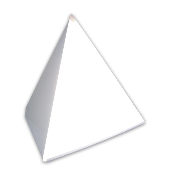 Northern Light Technologies Luxor - 10000 Lux Light Therapy Lamp - Full Spectrum Pyramid LED Lightbox Therapy Light for Natural Mood and Energy Enhancement, Sunlight Desk Lamp, White