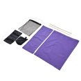 thumbnail image 3 of Chair , Simple Installation Wear Resistant Director Chair Cover Attractive With Garbage Storage Bag For Household Purple,Black,Rose Red, 3 of 8
