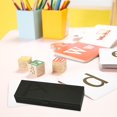 thumbnail image 1 of Amzcrzy Desk Organizer Pencil Storage Student Organizer Pen Pouch Pencil Case Translucent Frosted Stationery Case College Essentials Pencil Box Classroom Organization Office Organization, 1 of 4