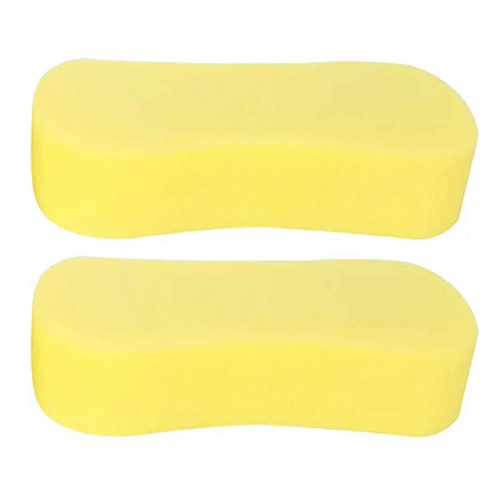 GZJCKJY Multi-Purpose Sponges for Cleaning - Yellow 2 Pack, Large Sponges for Car Washing, Tile & Grout, All Purpose Cleaning