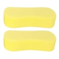 thumbnail image 2 of Oleegame 2PC Cleaning Brush Car Wash Sponge Extra Size Washing Cellulose Super Absorbent Multi Use Cleaning Sponge Yellow 2 Packs Yellow, 2 of 3