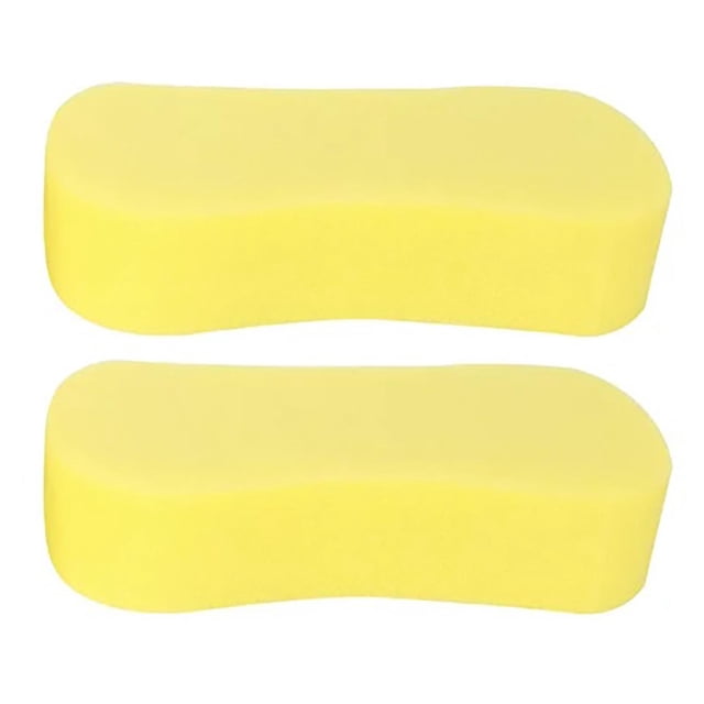 Oleegame 1PC Cleaning Brush Car Wash Sponge Extra Size Washing Cellulose Super Absorbent Multi Use Cleaning Sponge Yellow 2 Packs Yellow